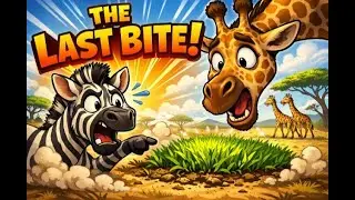 the giraffe and zebra story - Giraffe and zebra friends