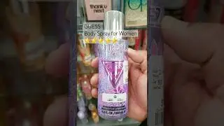 GUESS Body Spray for Women || Really Good || #guess #bodyspray #women