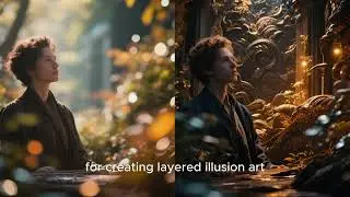 Create stunning illusion-style art with one prompt. #technology #illusion #fyp #explore #ai #aitools