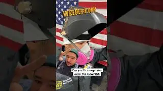 Respirator compatible LOWPRO welding helmet for when you&rsquo;re doing that refinery thang! #weldtube