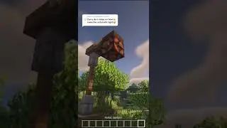 Automatic Light in Minecraft🏠 #HolidaysWithYouTube