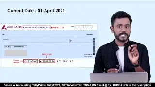 TallyPrime-An Introduction to Post Dated Cheques Management I Vedanta Educational Academy