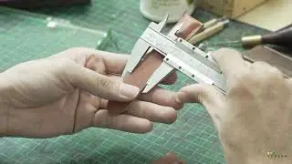 VGreen - Making a leather strap from scratch