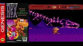 Radical Rex 1994 Beam Software Sega Genesis