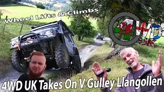 V GULLEY | Do we get damage? | BIG WHEEL LIFTS | not so SPLASHY LANE | 4WD UK
