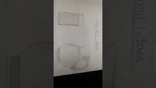 jug and glass drawing😇