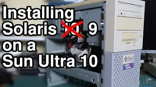 Установка Solaris 9 на Sun Ultra 10