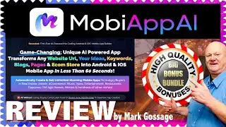 MobiApp AI Review With Walkthrough Demo 🚦 MASSIVE NEVER ENDING 🤐 Super Bonuses 🚦