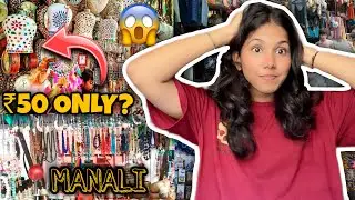 ₹50 Shopping in Manali 🛍️ | Mountain Market Secrets 