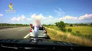 Detinguts sis membres d'una banda dedicada a robatoris i furts en autopistes i autovies