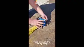 Ranger lock and lift hook fitment to a steel road plate