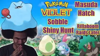 First Sobble Shiny Hunt...Then Monke Raids(Hopefully) || Pokemon SV Sobble Shiny Hunt LIVE