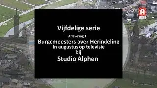 Promo 100 jaar Alphen - Burgemeesters