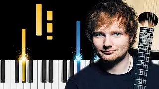 Ed Sheeran, Pok&eacute;mon - Celestial - EASY Piano Tutorial