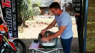 How to install a Rubbatech Tank or Knee pad?