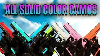 ALL SOLID COLOR CAMOS in MW2 & WARZONE 2.0