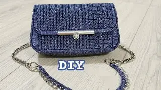 How to Make a Luxury Bag on Plastic Canvas