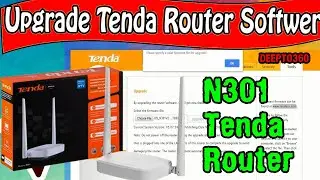 ▶ TENDA N301 FRIMWARE UPGRADE IN BANGLA 🔥| আরো রেঞ্জ বাড়ান ! - DEEPTO360