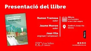 Presentació del llibre Energia Sobirana