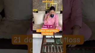 21 days weightloss challenge #minivlog #weightloss #weightlossjourney #motivation #viral #shorts