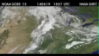 Satellite Animation of Storms that Flooded the Midwestern U.S.