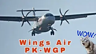 Wings air landing di bandara Umbu Mehang Kunda di Waingapu Sumba timur
