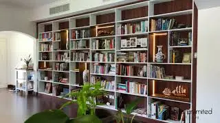 Bespoke Home Library & bookcase by Closets Unlimited | Dubai