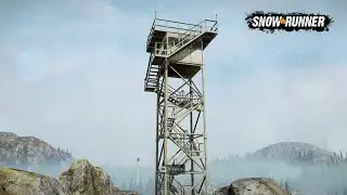 SnowRunner - Michigan ep2 - Seven more watchtowers unlocked (Timelapse, No Commentary)