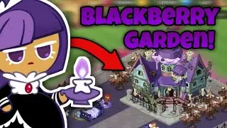 Идея для украшения сада ежевики *ПРОСТАЯ*! (Эстетика Cookie Run Kingdom) 2022