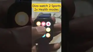dizo watch 2 Sports &bull; Health monitor modes🔥🔥 #shorts #techpokeshorts