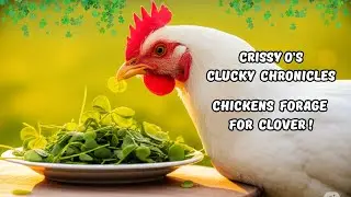 Chicken Ate My 4 Leaf Clover! #clover #4leafclover #backyardflock #backyardchickens #homesteading