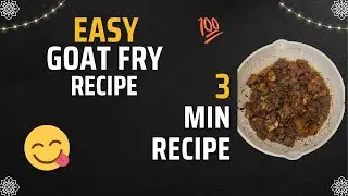 Mutton Fry | Yummy Mutton Fry | Very Easy & Fast Recipe
