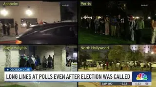 Voters turn out for Prop 50 voting in California