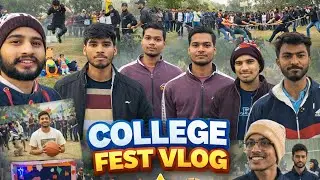 Part -1 College Fest Vlog 2026 | #Fun Games #Competitions #Cultural #Events #Memories!
