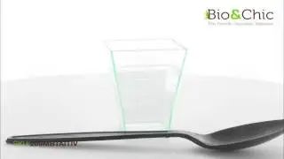BioandChic.Com - Clear Green Square Cup 2oz SKU: 209MBTAITIV