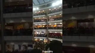 #Thalapathy birthday celebration in forum Mall 💥✨