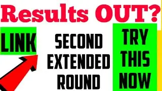 Finally 🤗 #kcet #kcet #kcet2021 #kcetcounselling Second Extended Round