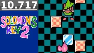 Solomon's Key 2 (NES) 2-10 Speedrun: 10.717