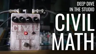 CIVIL MATH | Mask Audio Electronics - Deep Dive In The Studio