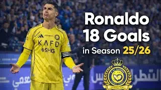 Ronaldo All goals,⚽ Season. 25/26 for Al-Nassr Crazy goals🤯