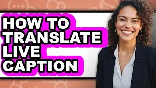 How to Translate Live Caption (updated)