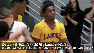 Dywan Griffin 2019 PG - Landry-Walker/New Orleans Elite 16U Highlights