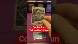 Cookie Run Braverse Yellow Starter Deck holos #braverse #cookierun #cards #starterdeck  #holo
