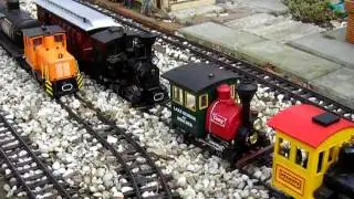 Modelbouw lgb tuintreinen G scale garden trains  R.Hendriksma