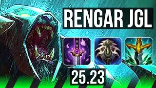 RENGAR vs FIZZ (JGL) | EUW Master | 25.23