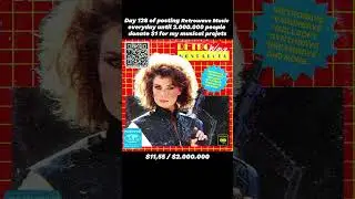 Day 128 of posting Retrowave Music everyday until 2.000.000 people donate $1