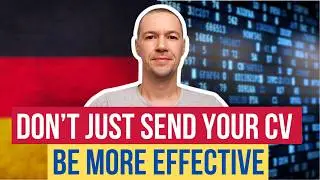 How to Stand OUT with Your Job Application in Germany! | Method 1
