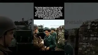 Colorized WW2 Footage &ndash; Young German POWs Captured in Normandy, 1944