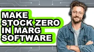 How To Make Stock Zero In Marg Software (Updated)