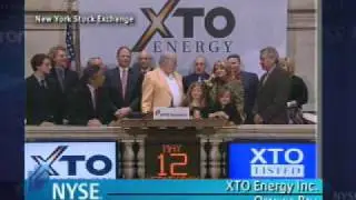 XTO Energy Inc. Visits the NYSE
